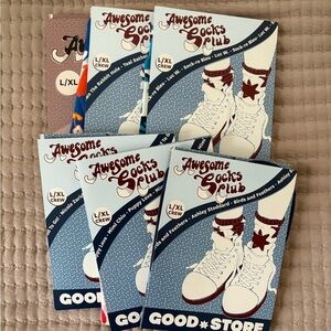 Awesome Socks Club Crew Socks Set